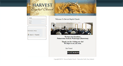 Desktop Screenshot of harvestbaptistnz.com